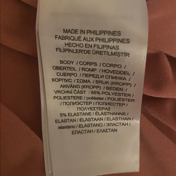 Lauren Ralph Lauren NWT size 6 pink mahogany dress - Picture 8 of 8